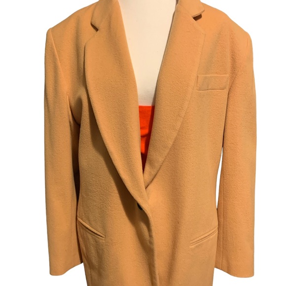 Women’s jacket, The Limited, wool/cashmere, large, peach - Picture 1 of 6